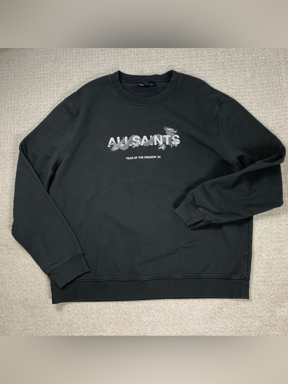 All Saints Year of the Dragon 2024 Comfy Cotton Sweatshirt size XL unisex